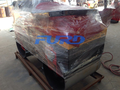 福瑞得機械1噸座駕壓路機，小型單鋼輪壓路機包裝完畢及時發(fā)貨